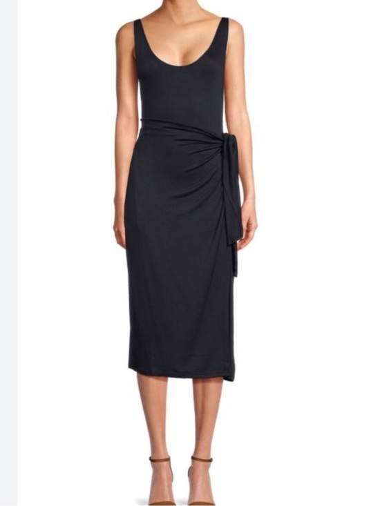 Vince Dresses & Skirts - Vince Black Side-Tie Maxi Dress